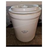 6 Gallon Imperial Stoneware Crock w/ Lid