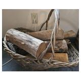 Large Wicker Wood Basket
