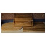 3 ct. Large Wood Cutting Boards