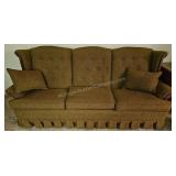 Vintage Mid Century Modern Sofa - Brown