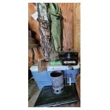 Camping Equipment Group w/ Weber Grill