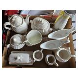 Servingware w/ Napoware, Art Glass Plates, & More