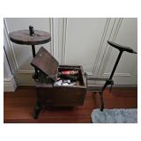 Vintage Shoe Shining Station