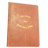 1921 Reach Baseball Guide- Ty Cobb's Collection