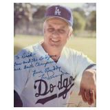 Los Angeles Dodgers, Tommy Lasorda Signed Photograph
