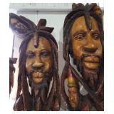 African Hand Carved Masks