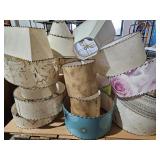 Mid Century Lamp Shades - Fibergalss
