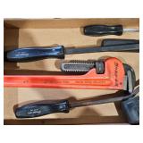 Snap On Pipe Wrench and More