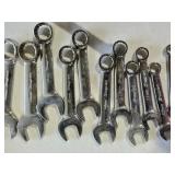 Snap On standard combination wrenches