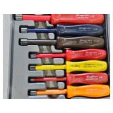 Snap-on 7-piece insulated SAE nut driver set