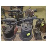 Vintage Blowtorch & Telegraph Key / Electrical Lot