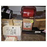 Huge Lot! HVAC Controls, Thermostats, Motors,Parts