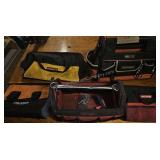Assortment of Tool Bags w/ Ridgid & Dewalt