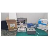Office Supply Lot w/ Cash Box, Ink, and More