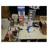 Lot w/ Master Locks, Duct Hole Cutter & Parts