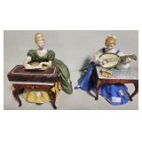 2 ct. Royal Doultons 'Lute' & 'Virginals'