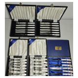 Coalport 'Cutlass' & Viners Fork & Knife Sets