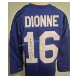 New York Rangers, Marcel Dionne Signed Jersey