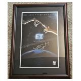 Steven Spielberg Autographed 'E.T. Movie Poster