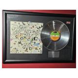 1970 Led Zeppelin III Platinum Record Presentation