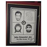 1997 THE WHO John Entwistle's Art - Signed