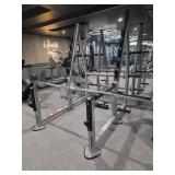 Hoist Fitness Squat Rack w/ Olympic Barbell etc.
