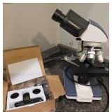 AmScope B120 Series Binocular Compound Microscope