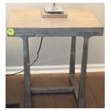 RH T-Brace Side Table.  $1,383.00 Retail