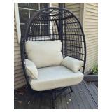 Sunjoy Swivel Egg Cuddle Chair
