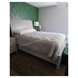 RH Graydon Shagreen Shelter Bed