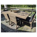 RH Leagrave Teak Patio Table Set. $10,000+ Retail
