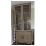 RH Cayden Campaign Glass 2 Door Sideboard & Hutch