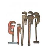 5 ct. RIDGID Pipe Wrenches & Pipe Cutters
