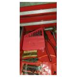 Collection of Drill Bits and Metric Key Set