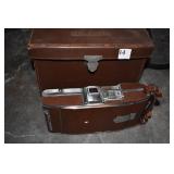 POLAROID LAND CAMERA MODEL 45 W/ CASE