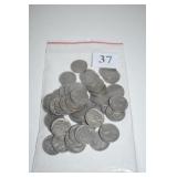 40- 1916-37 MIX BUFFALO NICKELS