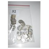 50- UNC MIXED ROOSEVELT DIMES