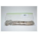 SILVER WASHINGTON QUARTERS 40 EXCEPTIONAL MIX