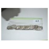 SILVER WASHINGTON QUARTERS 40 EXCEPTIONAL MIX