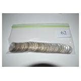 SILVER WASHINGTON QUARTERS 40 EXCEPTIONAL MIX
