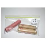 3 ROLLS WHEAT PENNIES 1930-50