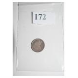 1837 SM. DATE HALF DIME