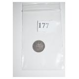 1856 HALF DIME