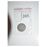 3 CENT NICKEL - 1867