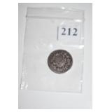 SHIELD NICKEL 1882
