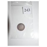 1853 LIBERTY SEATED DIME W/ ARROWS