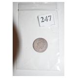 1875 LIBERTY SEATED DIME