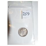 1899-P - AU+ SUPER - BARBER DIME