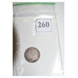 1900 - S - EF BARBER DIME