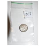 1892 P - MS 58 - BARBER DIMES